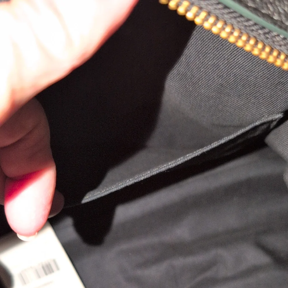 Fossil Black Leather Satchel